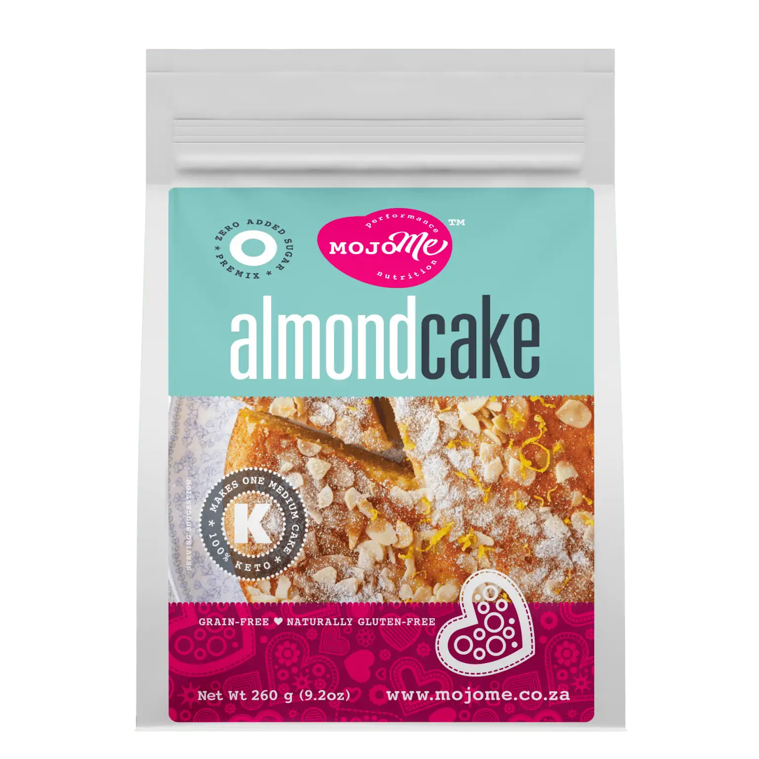 MojoMe LCHF Almond Cake Recipe