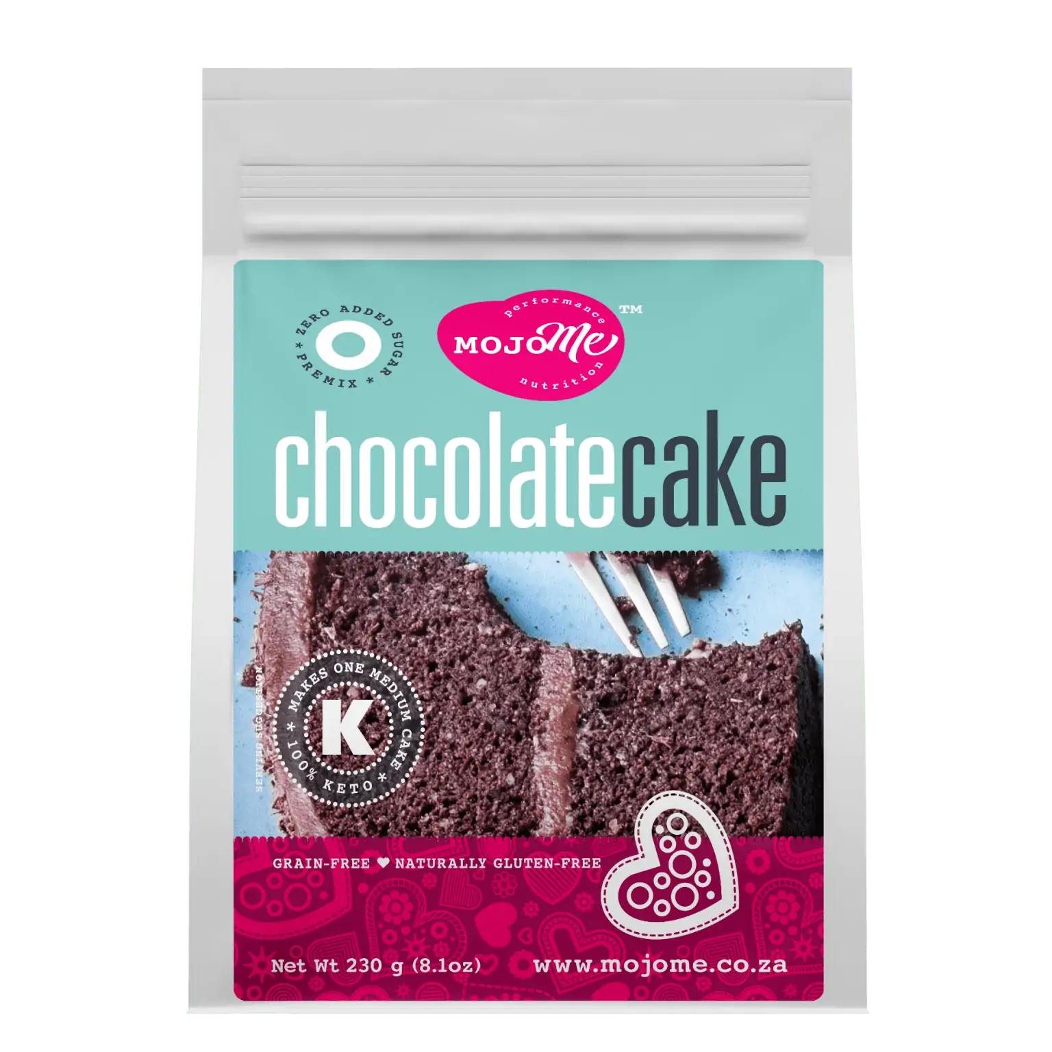 MojoMe Low-Carb Chocolate Cake 230g